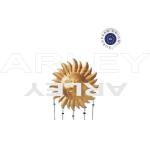 mini: Zawieszka Słońce Gwiazdy z dzwonkami (3)