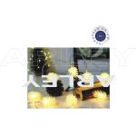 Girlanda LED szyszki światełka