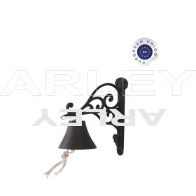 Dzwonek wiszący żeliwny w stylizacji vintage